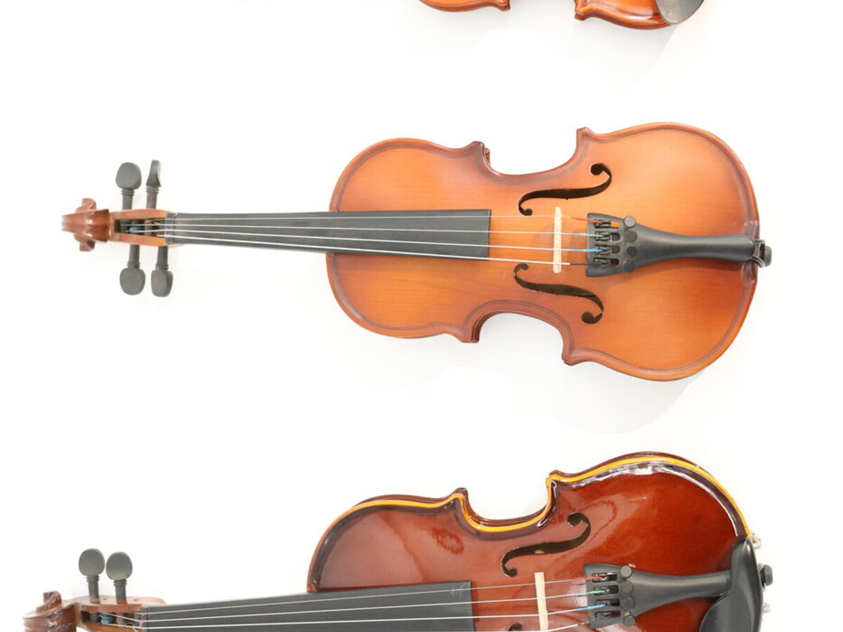 Mini violin display models