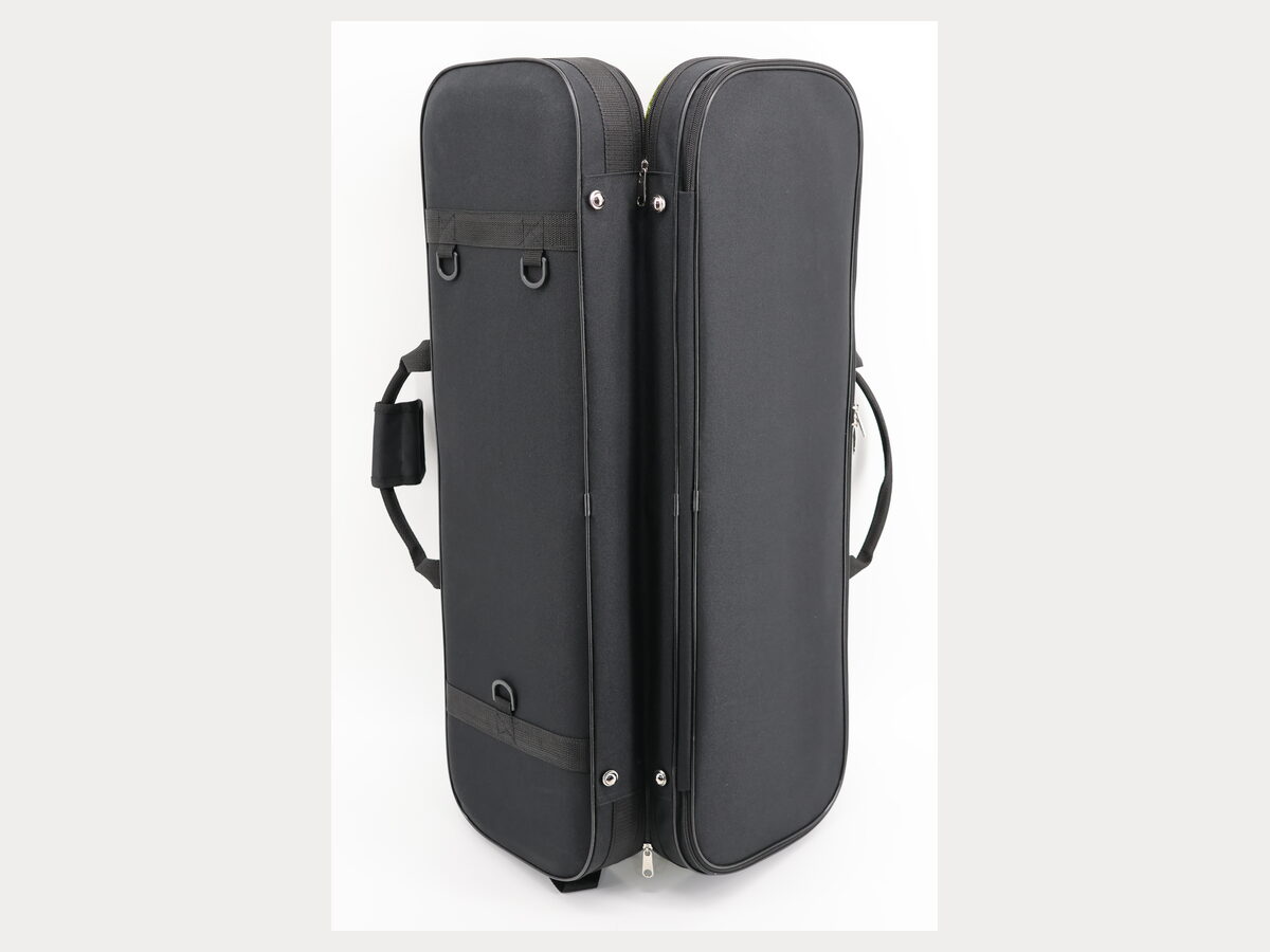 600D oblong case with coffee velvet interior